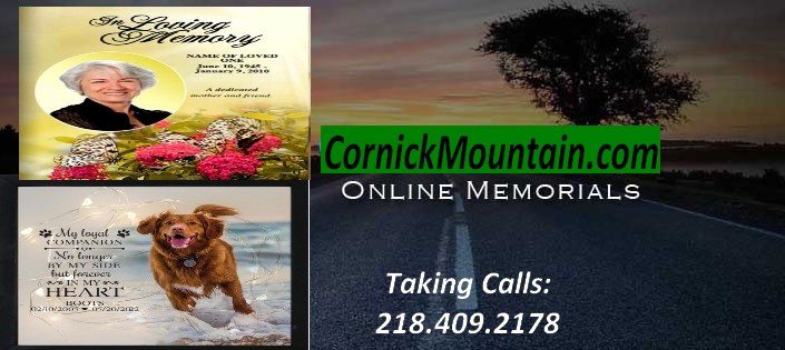 Online memorials banner